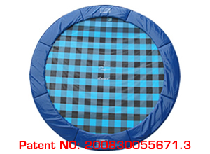 Checker & Colors Trampoline